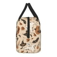 thumbnail image 4 of XMXT Reusable Lunch Bag Women, Pumpkin Ghost Faces Fun Print Large Lunchbox Insulated Lunch Box for Work School, Multicolor, 4 of 9
