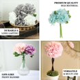 thumbnail image 4 of Efavormart 5 Head Wine Artificial Peony Silk Bouquet For DIY Wedding Party Bouquets Centerpieces Decoration - 11" Tall, 4 of 10