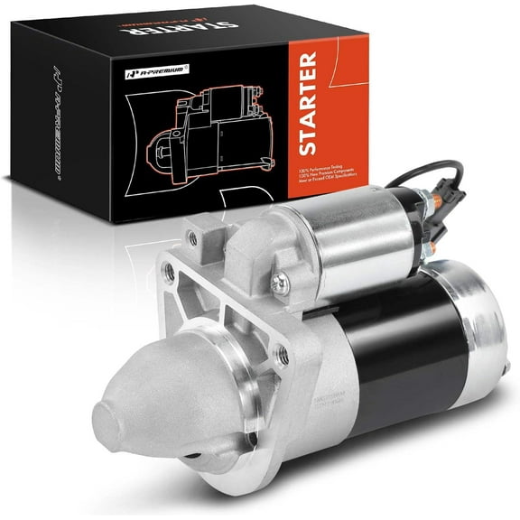 A-Premium Starter Motor Compatible with Nissan Titan 2007-2010 V8 5.6L, Armada 2007-2009 V8 5.6L, 12V 2.0KW 11 Teeth Clockwise, Replace# M001T30571, 23300-ZJ50A