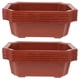 thumbnail image 1 of 10 macetas de bonsái de plástico estilo vintage para cultivo de plantas de bonsái, maceta rectangular clásica., 1 of 8