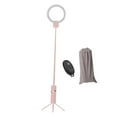 thumbnail image 2 of 10" Selfie Ring Light with Tripod Stand Foldable Easy Installation Multifunction Pink, 2 of 8