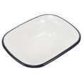 thumbnail image 3 of Soimiss Enamel Roasting Pan Baking Pan Blue 1Pcs, 3 of 8