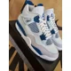 thumbnail image 5 of Ni - ke Air Jordan 4 Retro Military Industrial Blue FV5029-141 Men's Size 9, 5 of 5