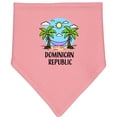 thumbnail image 2 of Inktastic Summer Vacatoion in the Dominican Republic Baby Bandana Bib, 2 of 4