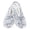 Silver, variant on Alotta Knits Sequins Ballerina Slippers with Sherpa Fleece Lining (Women)