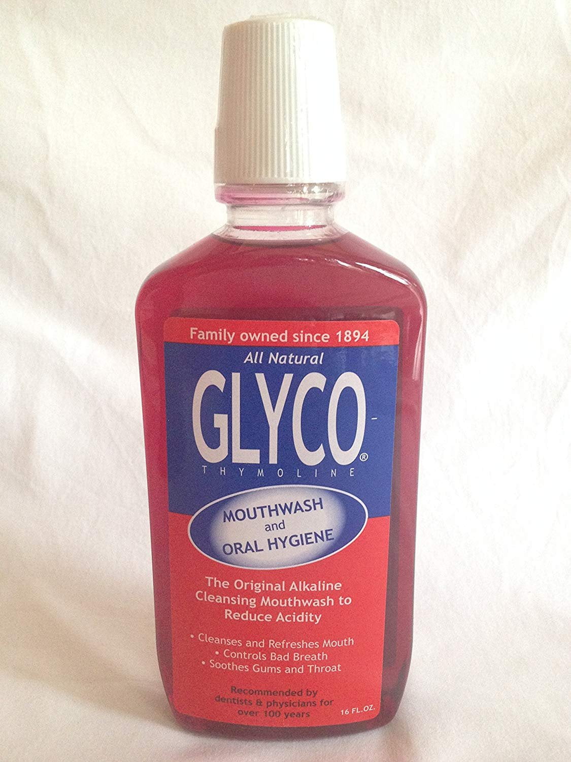 Glycothymoline Mouthwash and Gargle 16 fl Ounces