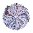 thumbnail image 1 of MasteelfCA 50pcs Patchwork Cloth Plain Cloth Cotton Small Floral Cloth DIY Washing Cloth Fabric Cloth (Assorted Color/10x10cm), 1 of 4