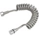 thumbnail image 1 of Telescopic Shower Hose, 2 Meter Bathroom Spring Hose, Stainless Steel Spiral Hose, Long Hose for Sprayer, Toilet, Bidet, Faucet, 1 of 5