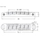 thumbnail image 5 of Puente de bloqueo lín de guitarra eléctrica de con lve para Pta + negro Yuyangstore Puente de guitarra eléctrica de metal, 5 of 5