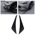 thumbnail image 1 of 2 Pcs Front Bumper Side Spoiler Sporty Look Increase Stability Car Front Bumper Splitter Replacement for Miata ND 2016 Onwards, 1 of 7