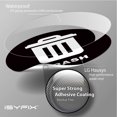 thumbnail image 3 of shiyou-Recycle Sticker for Trash Can \u20136 Pack 5 inch- Premium Self-Adhesive Vinyl, Laminated for Weatherproof, UV Resistant, Perfect Label Stickers for containers, Ideal Sign for Home, Office, Ki, 3 of 4
