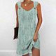 thumbnail image 4 of Vestido de Verano para las Mujeres Impreso sin Mangas Cuello en V, Fluido Casual Y Moda Vestido sin Mangas para las Mujeres, 4 of 5