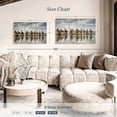 thumbnail image 4 of Elephant Stock White Camargue Horse Running In The Ocean V Wall Art - Horizontal Multi Panel Canvas - Living Room Wall Decor - Animal Multi Panel - Beige And Gray Decor By Scott Stulberg - 38" x 24", 4 of 8