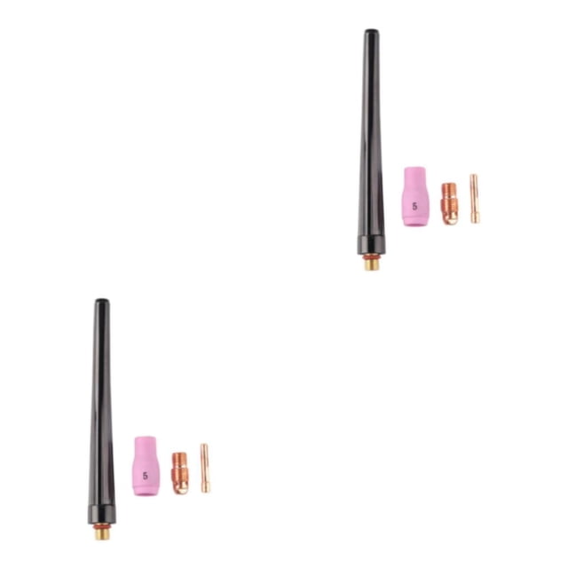 Kenally 4 Uds. Accesorios para soplete de soldadura TIG boquilla de pinza para herramienta de la serie WP 17 18 26 Tipo 1 2piezas