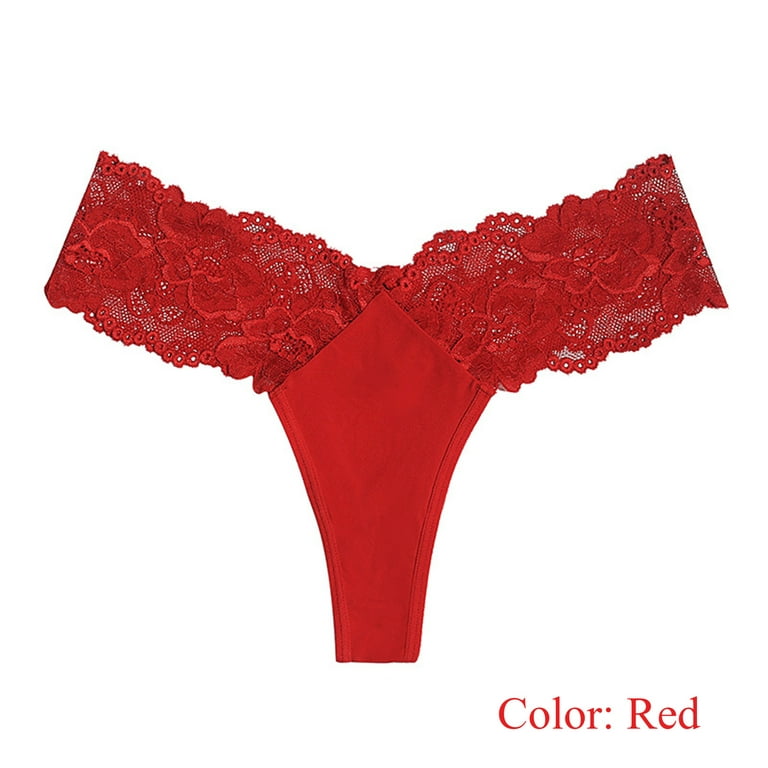 adviicd Cute Underwear Teen Girls Underwear Cotton Soft Panties For Teens  Briefs Red X-Large 