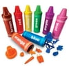 Learning Resources Rainbow Sorting Crayons, Various Colors, 56 Pieces