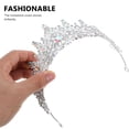 thumbnail image 5 of GETAJGHSD Queen Headpieces Silver Zinc Alloy Comfortable Fit for Party 1Set, 5 of 8