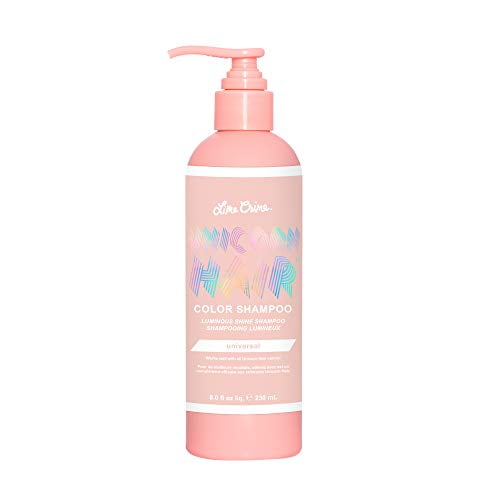 Lime Crime Unicorn Hair Color Shampoo, Universal - pH Balanced, Vegan, 8 fl. Oz