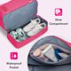 thumbnail image 5 of Bolsa de viaje WOOMADA Weekender Overnight para mujer, color rosa intenso, 5 of 7