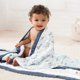 thumbnail image 4 of aden + anais Manta de bebé de viscosa de bambú suave y sedosa Ropa de cama para cuna para bebés recién nacidos y niños pequeños Manta de guardería para niños y niñas Registro de bebé y regalo de despe, 4 of 5