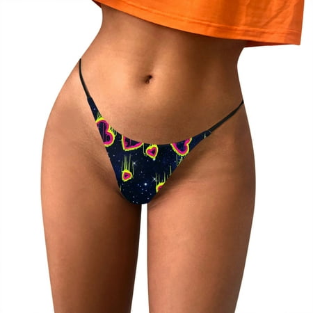 

Underwear Women Thong Seamless Triangle Thong Tback Low Waist Cotton Seamless Panties Female