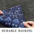 thumbnail image 6 of Bohemian Retro Floral Non-Slip Entryway Door Mat,Boho Indoor Decor Durable Low Plush Door Mat,Washable Welcome Rug for Patio Hallway Home Decor 16x24 Inches, 6 of 7