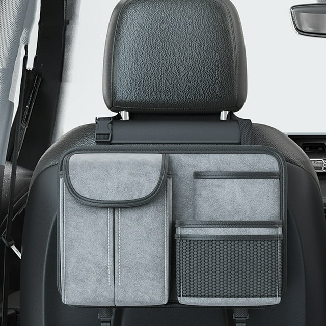 Meitianfacai Sac de Rangement pour Dossier de Siège Auto Sac Suspendu pour Dossier de Siège Auto Boîte de Rangement Multifonction Sac Intégré pour Voiture Fournitures Décoratives