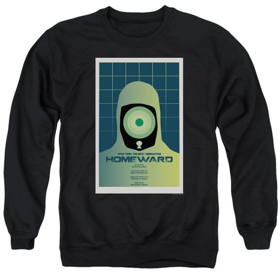 Star Trek Tng Season 7 Episode 13 Adult Crewneck Sweatshirt Black