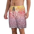 thumbnail image 2 of Kdxio Leopard Skins And Heads Pattern Mens Casual Shorts - Drawstring Summer Beach Sports Shorts for Men, 2 of 5