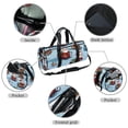 thumbnail image 2 of Christmas Gym Bags, Shoe Bag, Sports Bag, Dance Bag - All-in-One Weekender Bag (17.7 inches) with Interior Zipper Pocket and Large Capacity, 2 of 6