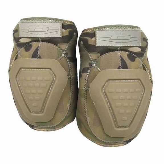 Damascus DNKPM Imperial Neoprene Knee Pads with Reinforced Non-slip Trion-X Caps, Multi-Cam Camo, 1 size DNKPM