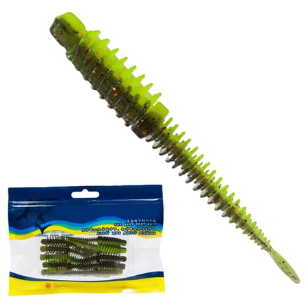 10pcs Floating Fishing Lures for Trout Soft Lures Wobblers 8.5/7.5/6.5cm Worm Artificial Baits Swimbait Rigs