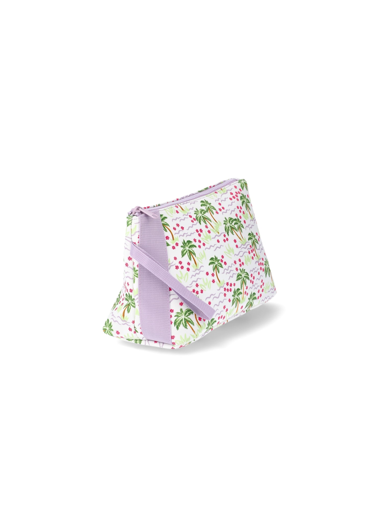 No Boundaries Triangle Beach Pouch, White Palm, Women’s