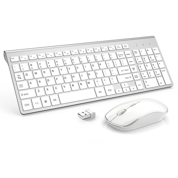 Teclado y Ratón Inalámbricos JOYACCESS 2.4G para Windows, Mac, PC