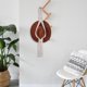 thumbnail image 5 of Organizador de pared para guardar sombreros | Clips de cuerda multicapa para gorras de béisbol y boinas | Blanco algodón | 84, 114, 145 cm | Ahorra espacio, se cuelga sin necesidad de instalación, 5 of 6