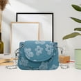 thumbnail image 1 of Bolso de hombro con solapa para Mujer Yinane bolso cruzado elegante floral Mini bolso con cadena estilo coreano, 1 of 8