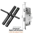thumbnail image 2 of Waterproof Outdoor Gate Fingerprint Bluetooth APP RFID Code Keyless Electronic Smart Door Lock For s Aluminum Sliding ,Easy Installation, 2 of 8