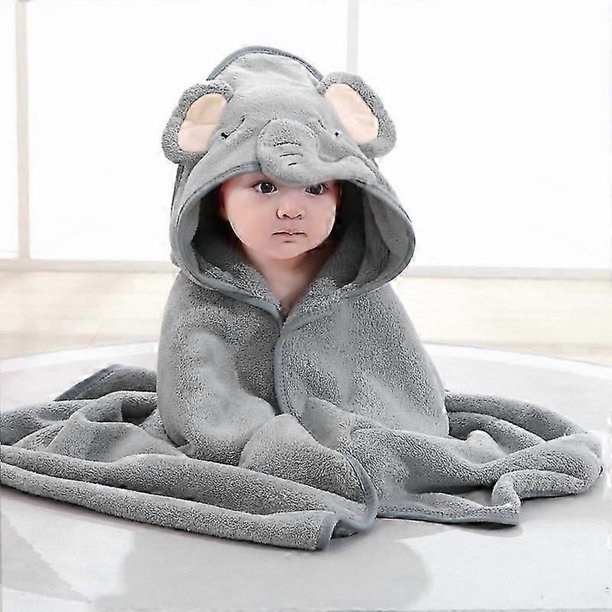 Kids Bath Towels,premium Hooded Towel For Toddlers Highly Absorbent Coral Fleece Bathrobe For Boys G