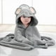 thumbnail image 1 of Kids Bath Towels,premium Hooded Towel For Toddlers Highly Absorbent Coral Fleece Bathrobe For Boys G, 1 of 4
