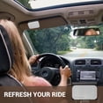thumbnail image 5 of Car Air Freshener, Stone Air Freshener, Keychain Car Deodorizer - Long-lasting Car Freshener - Variety 3-Piece Set - Includes Clips (Amber - Teak - Forest), 5 of 5