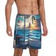 thumbnail image 2 of Fotbe Ocean View Bedroom Pantalones Cortos de Pijama para Hombre, Ropa de Dormir, Pantalones de Pijama Cortos para Hombre-Small, 2 of 6