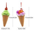 thumbnail image 3 of Unique Holiday Ice Milk Decoration Rosin Decoration Creative Gift Concept For Telecommute Purple, 3 of 4