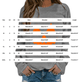 thumbnail image 3 of GZWYHT Halloween Crew Neck Sweatshirts Women Fall Tops for Women Tennis Sweatshirts Oversized Graphic Sweatshirt Loose Fit Tops Thin Sweatshirts Cute Sweatshirts Sports Fan Clothing Teacher Shirts, 3 of 5