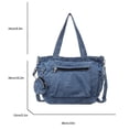 thumbnail image 5 of ROZYARD Fashionable Jeans Shoulder Bag For for Various Occasion Women Handbag With Comfortable Shoulder Strap, 5 of 21