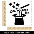thumbnail image 2 of Magician Hat Magic Rabbit Self-Inking Rubber Stamp Ink Stamper - Black Ink - Large 1-1/2 Inch, 2 of 7