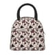thumbnail image 1 of Disketp Retro Red Black Roses Bolsa Térmica para Almuerzo, Lonchera con Abertura Amplia y Gran Capacidad, Organizador Reutilizable para Mujeres, Hombres y Adultos, 1 of 6