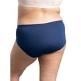 thumbnail image 5 of Fit for Me by Fruit of the Loom Women's Plus Size Breathable Micro-Mesh Hipster Underwear, 6-Pack, 5 of 12