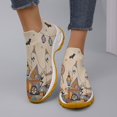 thumbnail image 6 of Air Cushion Walking Shoes, Running Shoes for Women Men Athletic Walking Sneakers,Fall Leaf Shoes,Halloween Shoes for Hiking Walking Sports Travel Jogging Shoes, Beige US-5.5/EU-35, 6 of 9
