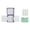 purple green, variant on Paint Palette Box, Airtight Paint Saver Palette Box Brush Cleaner for Watercolor