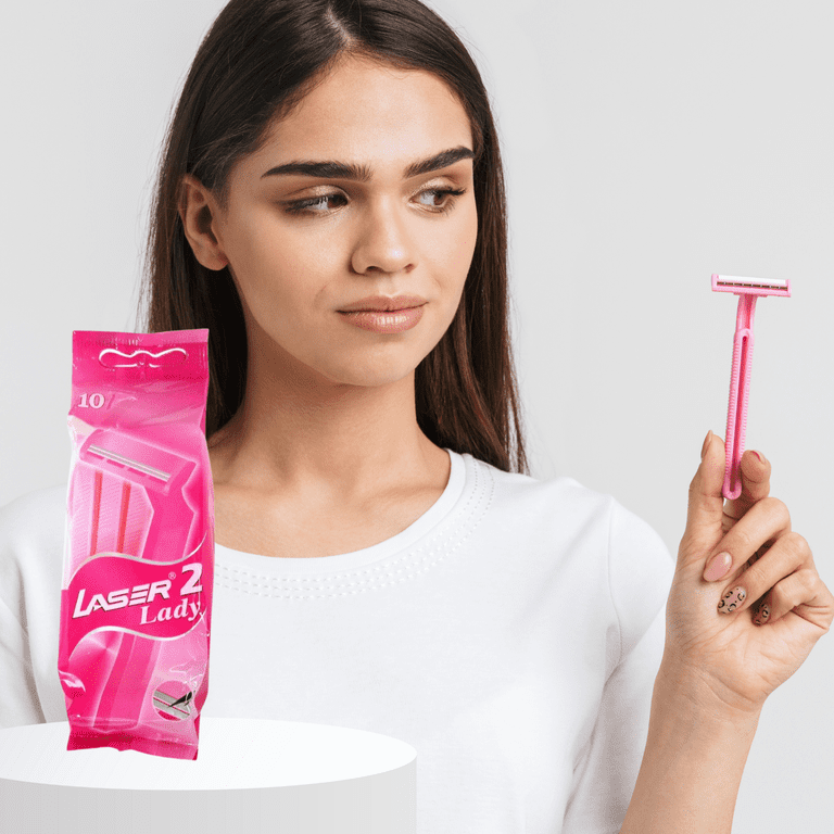 Twin Blade Razors for Lady Laser II -10 Count - Walmart.com